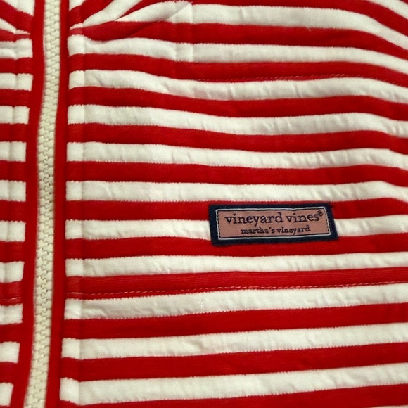 Vineyard Vines Red and White Striped Shep Shirt - Picture 2 of 5